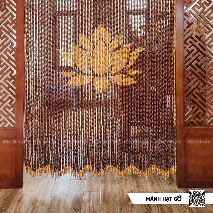 Mành Hạt Gỗ Phòng Thờ
