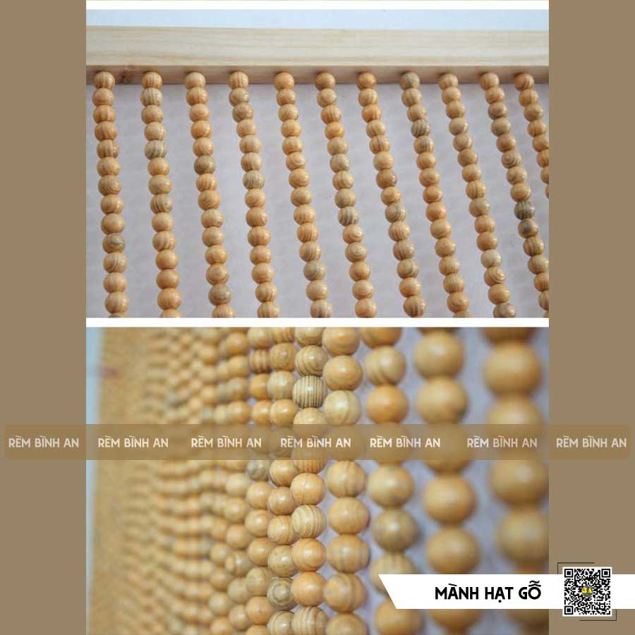 Mành Hạt Gỗ Pơ Mu