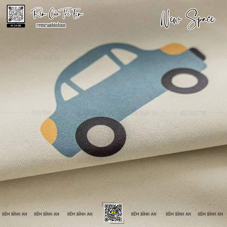 NEW SPACE Rèm Cửa Ô Tô Cho Bé