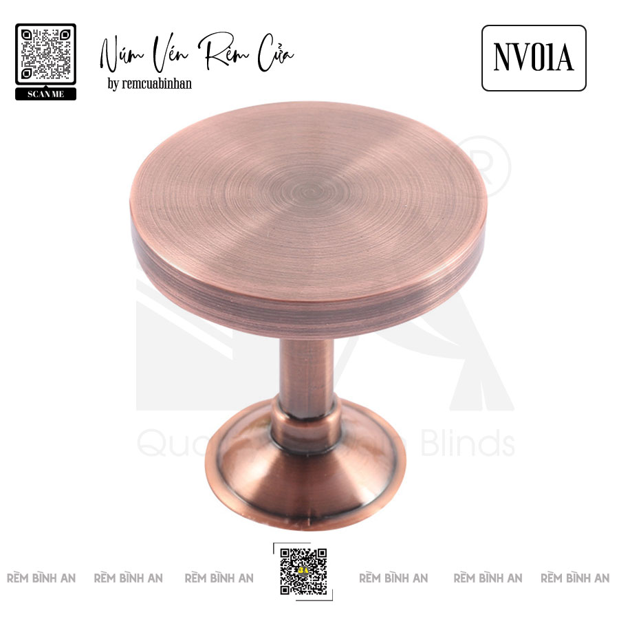 Núm Vén Rèm NV01A - Phụ Kiện Cao Cấp Cho Villa, Biệt Thự