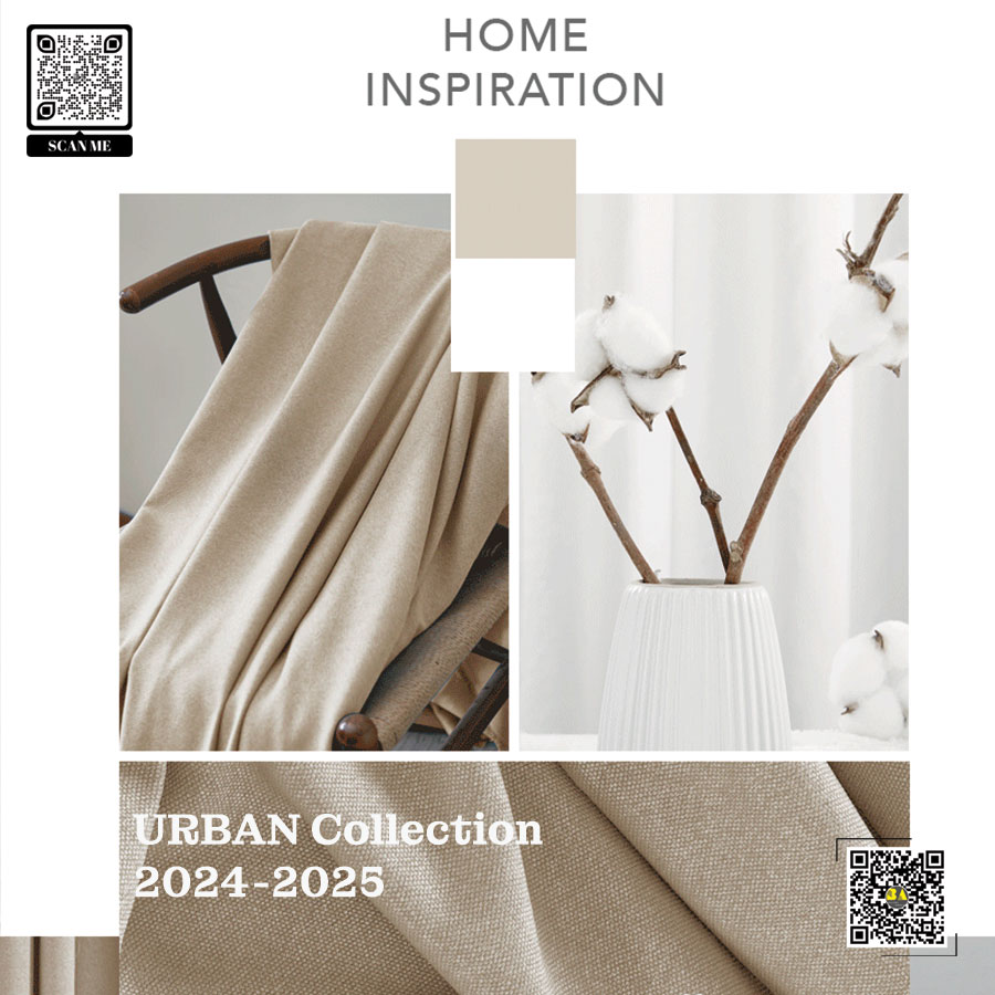 Rèm Bình An URBAN - Phong Cách Nhật và Nordic