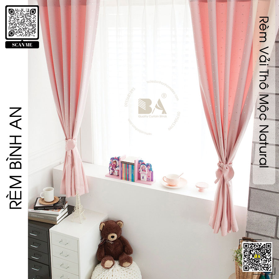 Rèm cửa sổ phòng bé - Màn cửa trẻ em chống nắng