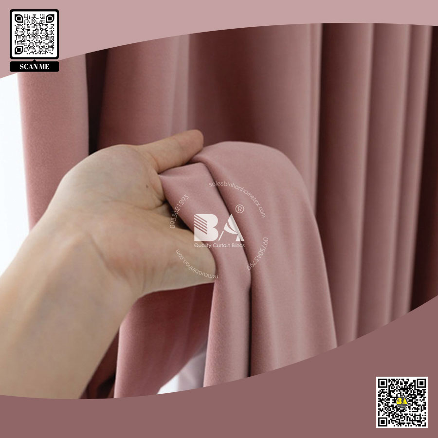 Rèm cửa vải nhung cổ điển luxury Velvet Dreams