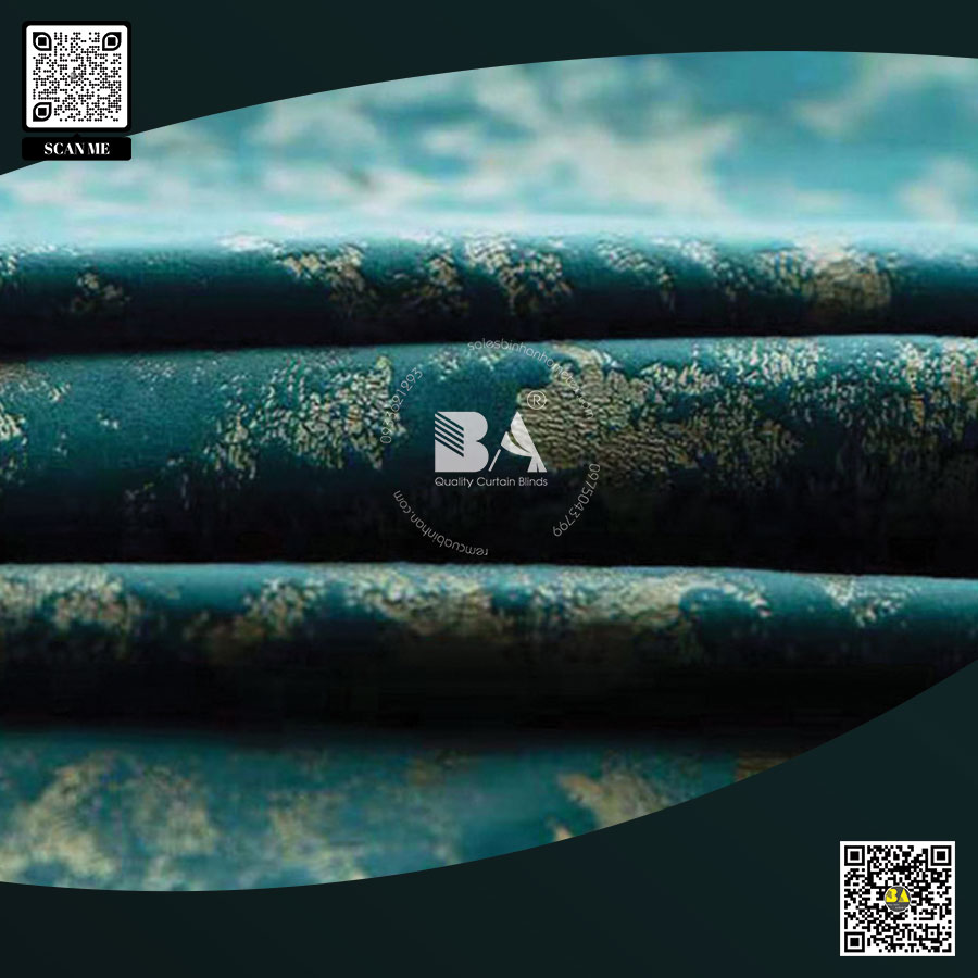 Rèm cửa vải nhung cổ điển Serenity - Bình An