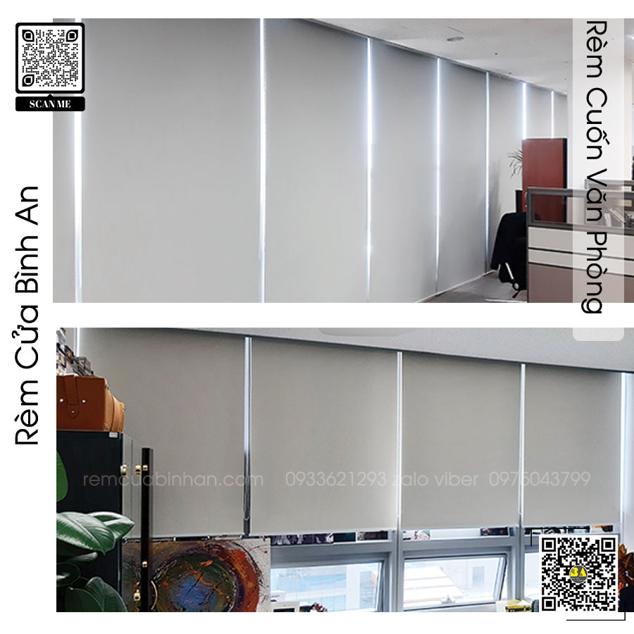 Rèm Cuốn Chất Lượng, Mẫu Đẹp Hiện Đại - Rèm Cửa Bình An