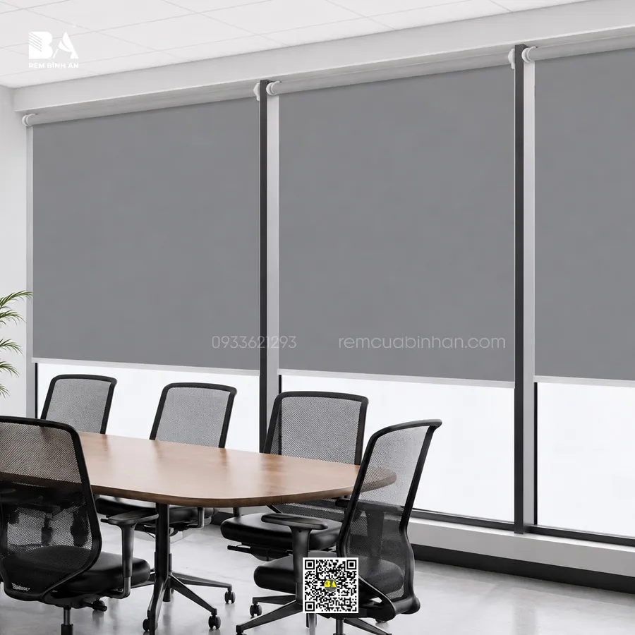 Rèm Cuốn Chống Nắng BASE – 20 Màu Trơn | Rèm Bình An-4