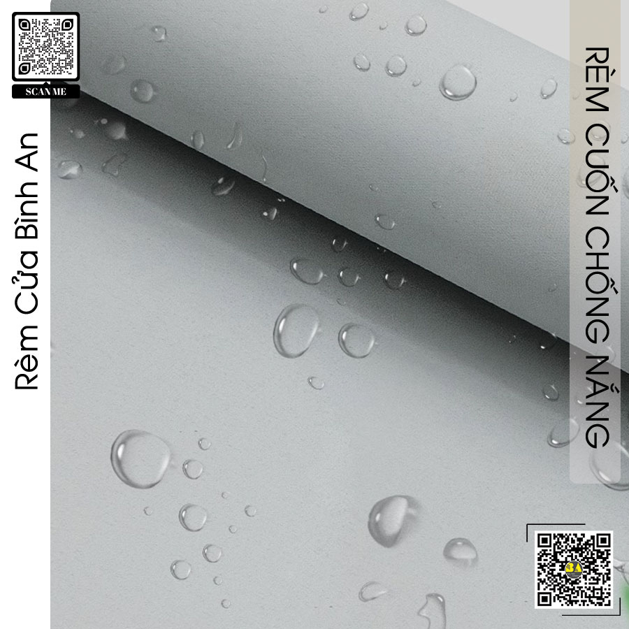 Rèm cuốn chống nắng giá rẻ không thanh - Màn cuốn đẹp