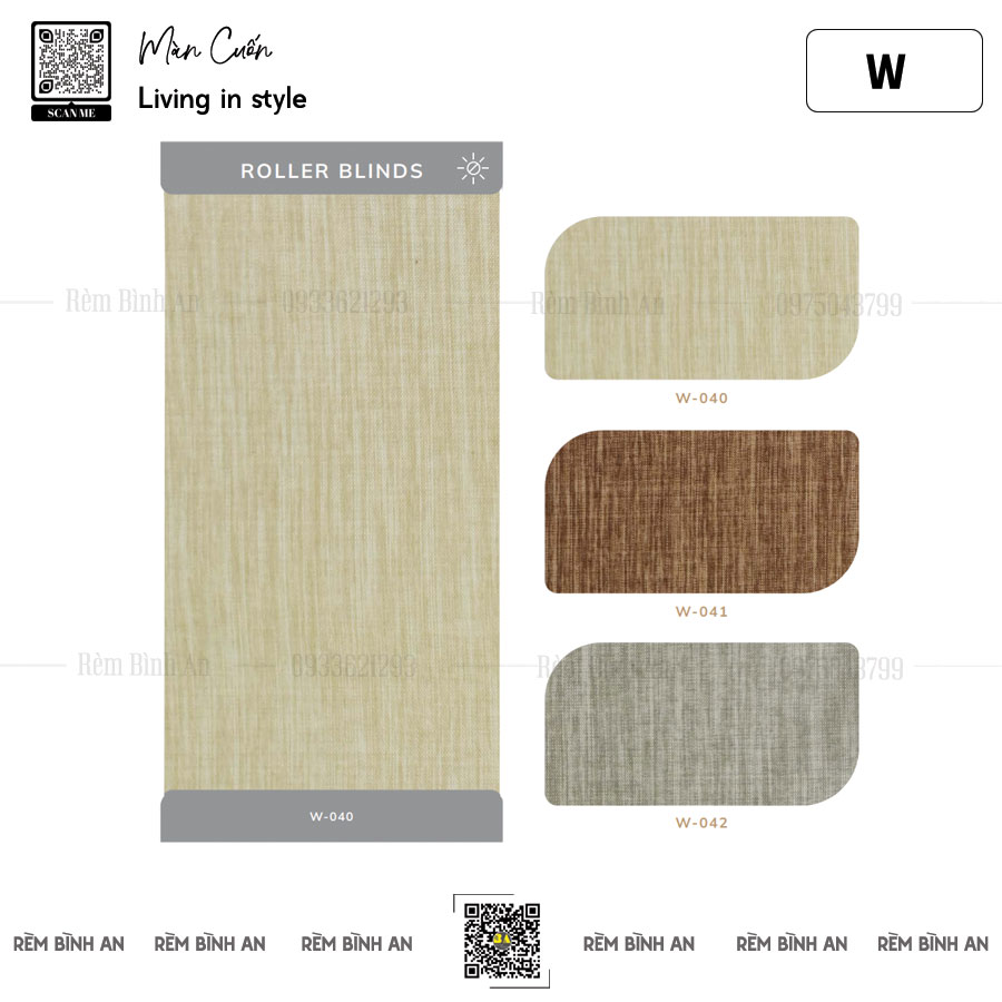 Rèm Cuốn Hàn Quốc Vải Nỉ – Cách Nhiệt, Chống Nắng, Sang Trọng