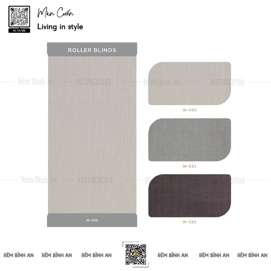 Rèm Cuốn Lưới Hàn Quốc Sunscreen – Thiết Kế Tinh Tế, Lấy Sáng Tự Nhiên