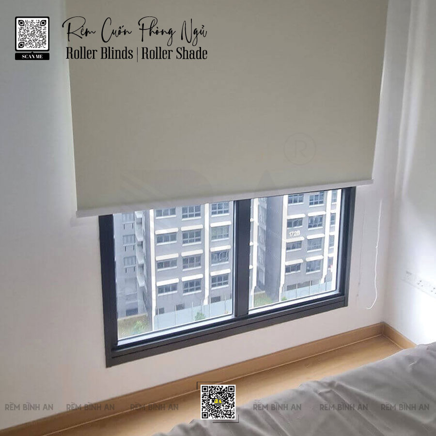 Rèm Cuốn Phòng Ngủ - Màn Cửa Sổ Gọn Nhẹ, Tiện Lợi