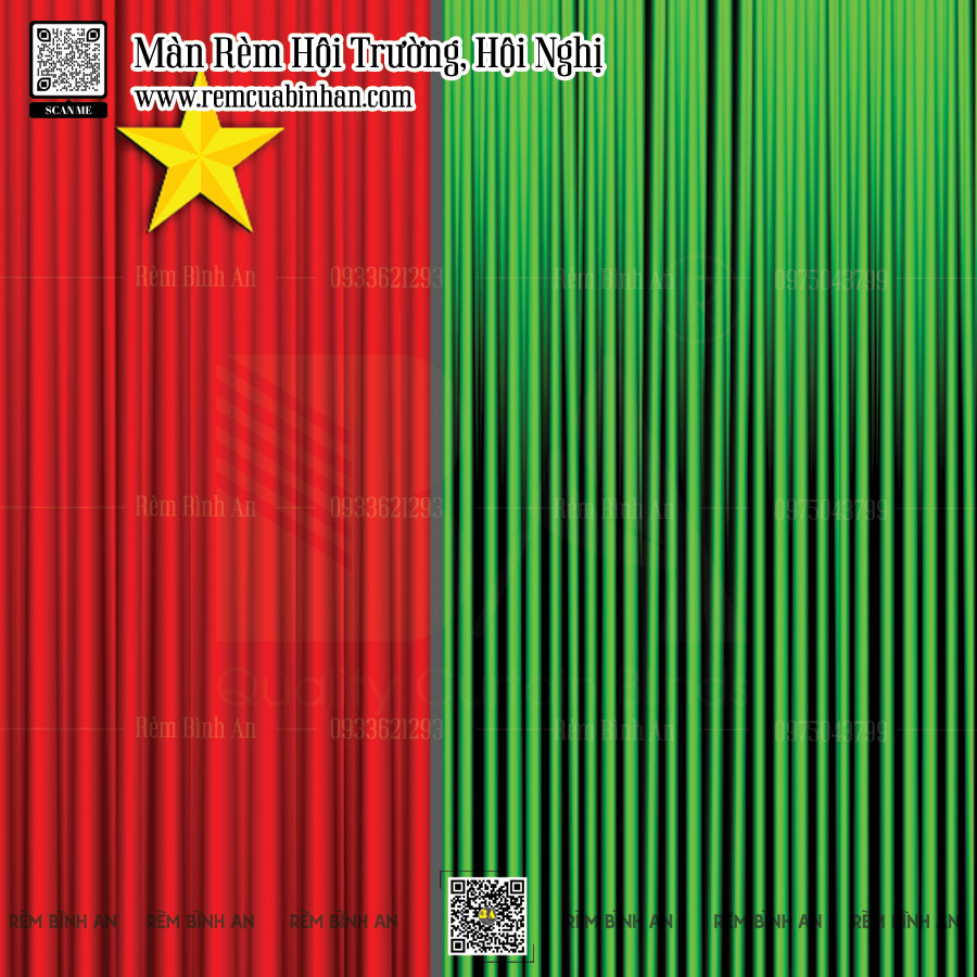 Rèm Hội Nghị Sang Trọng - Màn Sân Khấu Cao Cấp