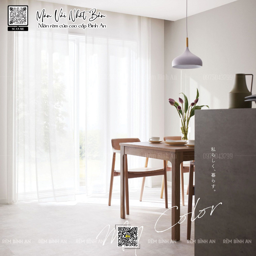 Rèm Nhật Bản Sangetsu - Bộ sưu tập AC 2023-2026