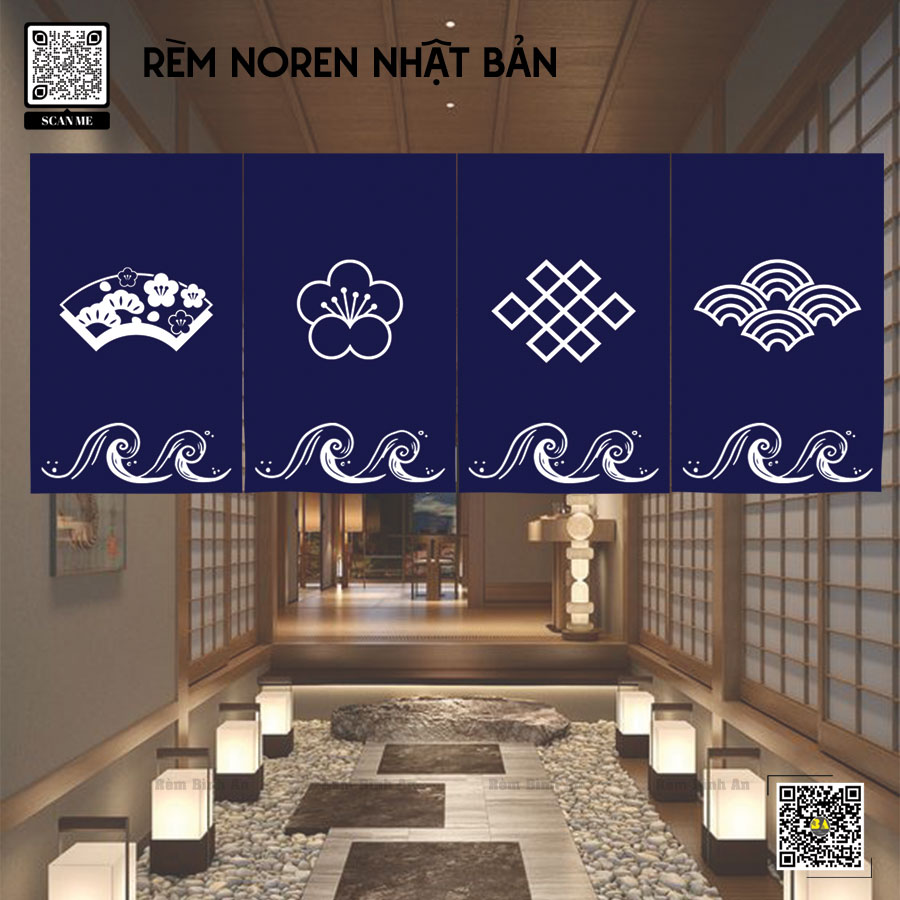 Rèm Noren Bình An - Che Bếp & Nhà Hàng Nhật