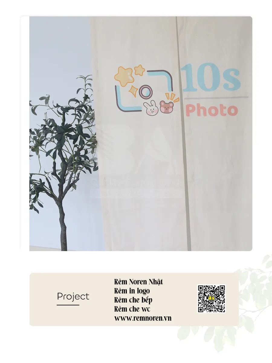 Rèm Photobooth In Logo Theo Yêu Cầu | Rèm Bình An-4