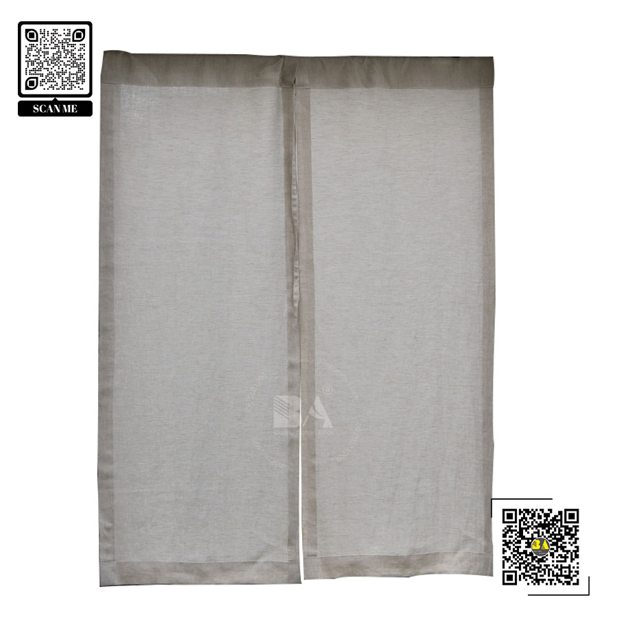 Rèm Noren Nhật Bản - Thô mộc natural, trang trí cửa nhà đẹp