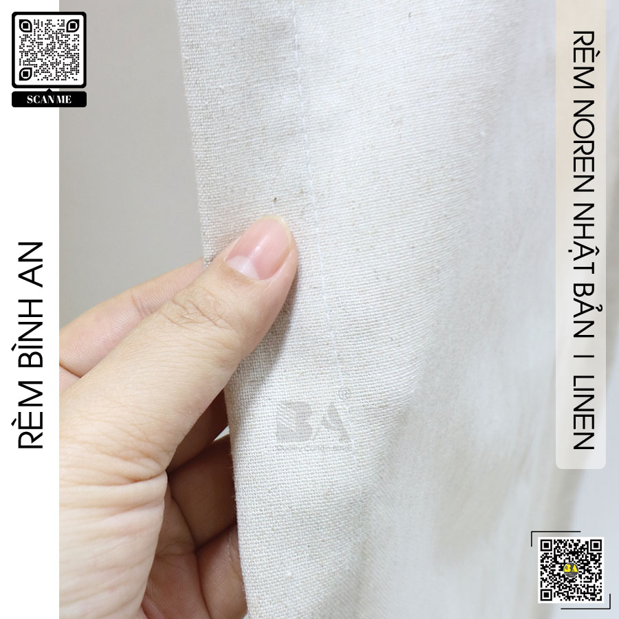 Rèm Noren Nhật Bản vải linen cao cấp