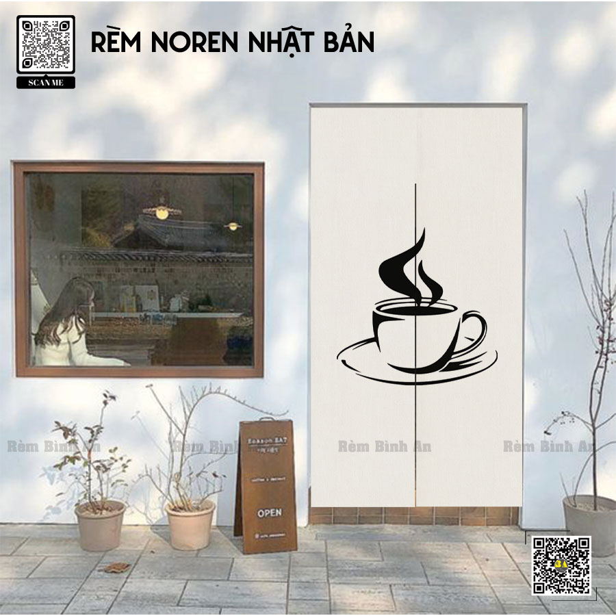 Rèm Noren Quán Cà Phê - Bình An Decor Nhật