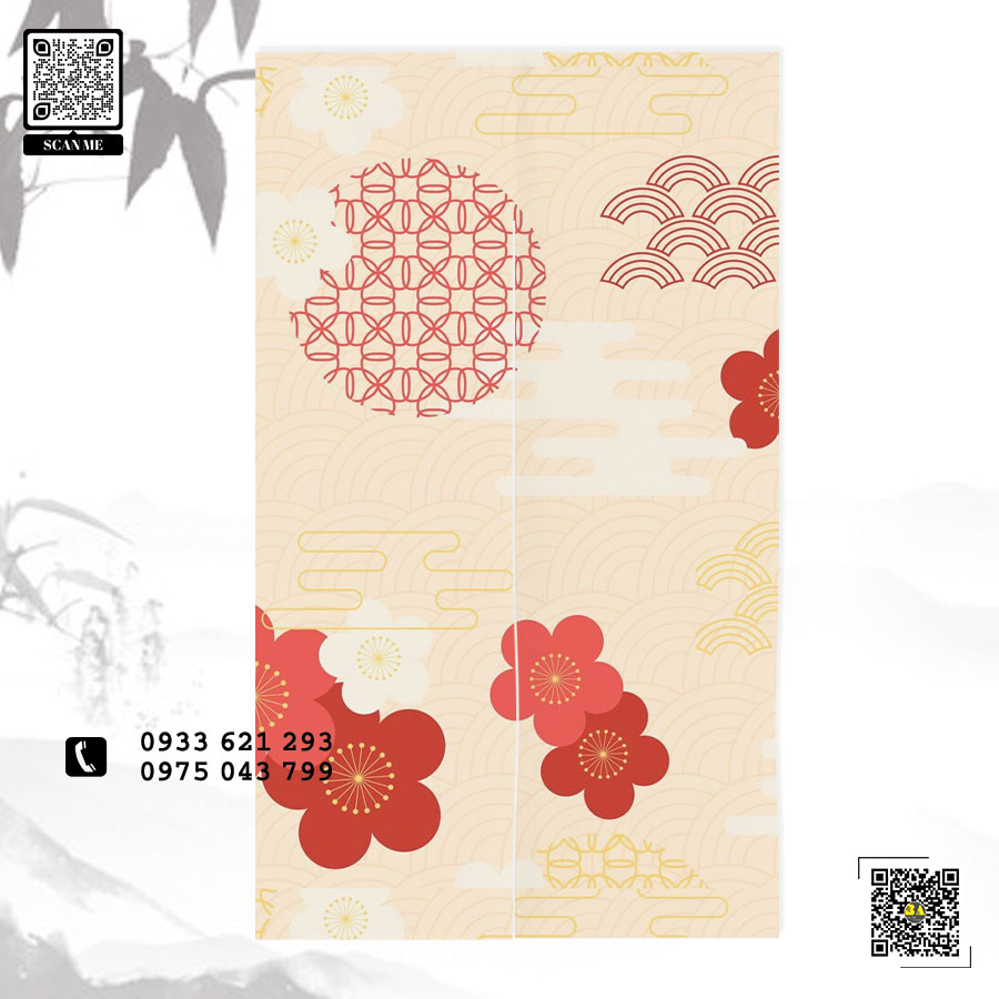 Rèm Noren Trang Trí Nhà Hàng Nhật - Bình An