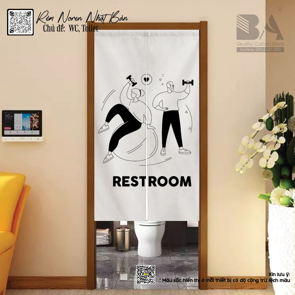 Rèm Noren Trung Tâm Thể Hình