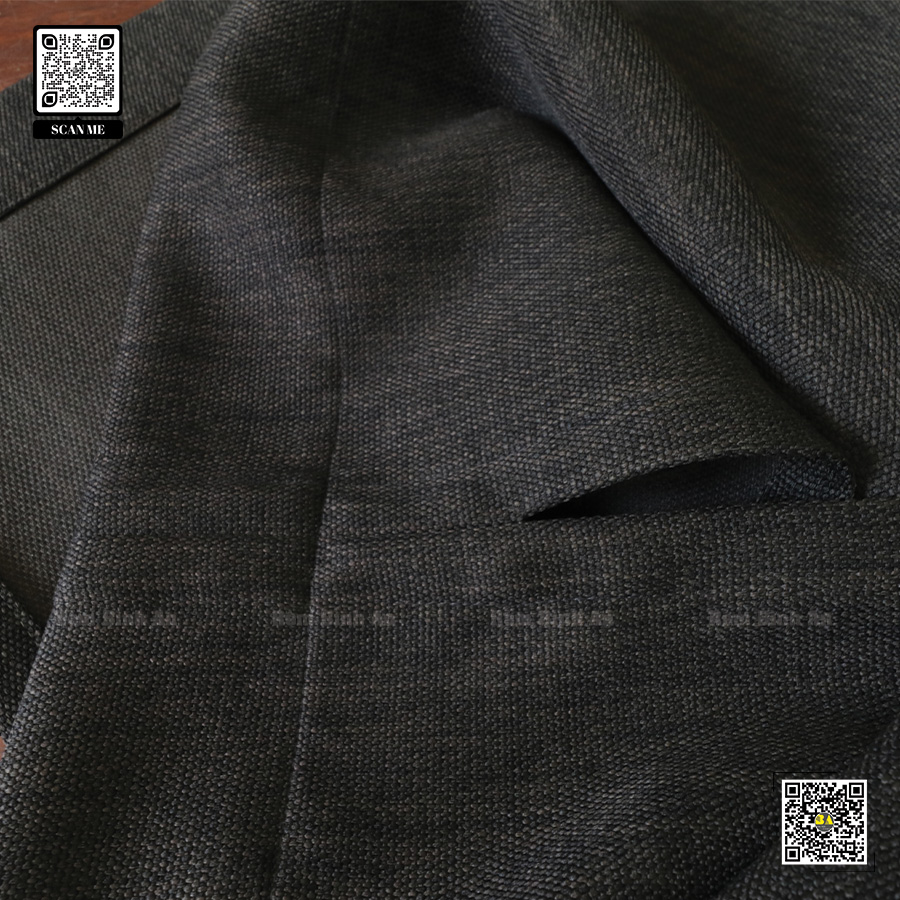 Rèm Noren Vải Bố Màu Đen - Phong Cách Nhật Bản Minimalist