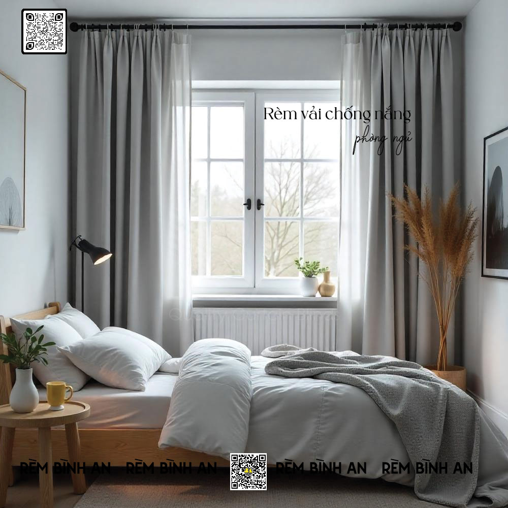  Rèm phòng ngủ đẹp – Sang trọng, tinh tế | Rèm Bình An