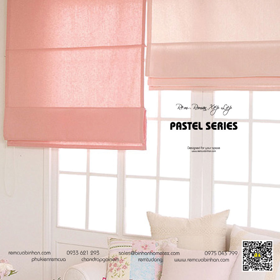 Rèm Roman Trẻ Em - Thiết Kế Độc Đáo & An Toàn
