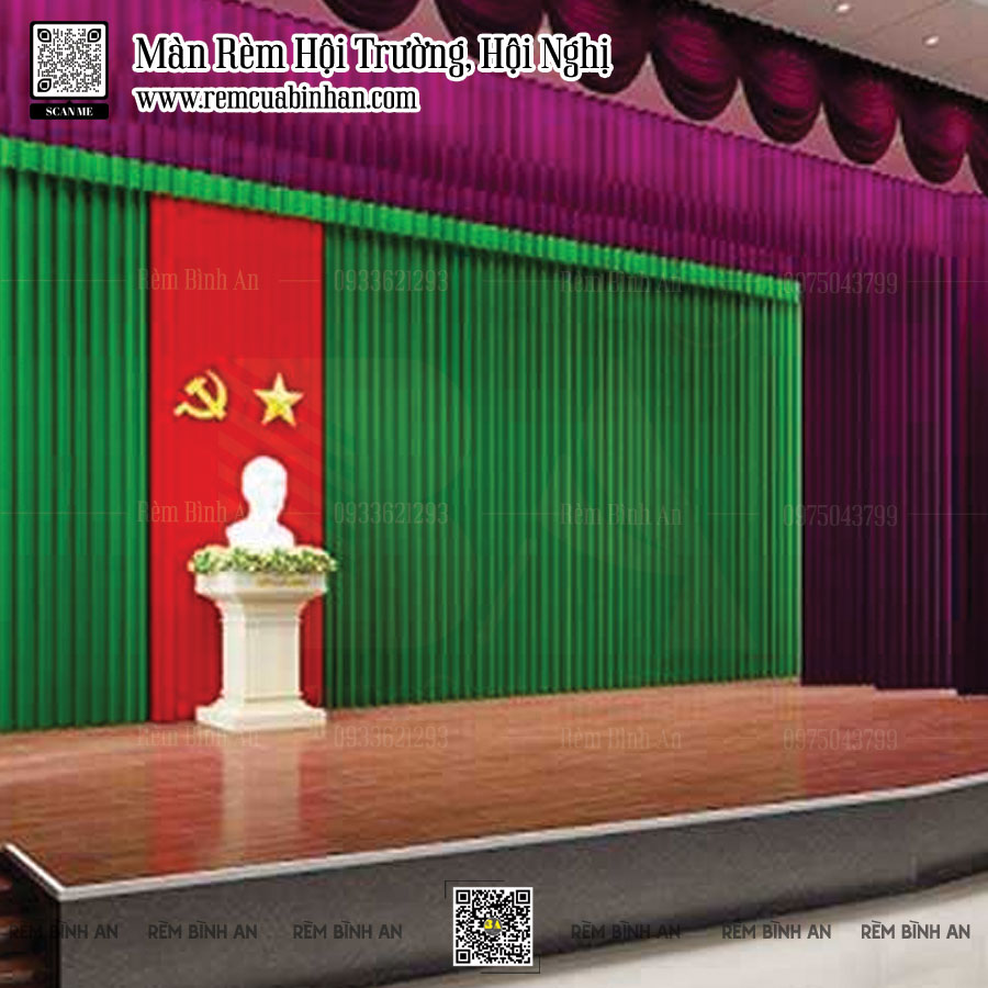 Rèm Sân Khấu Hội Nghị