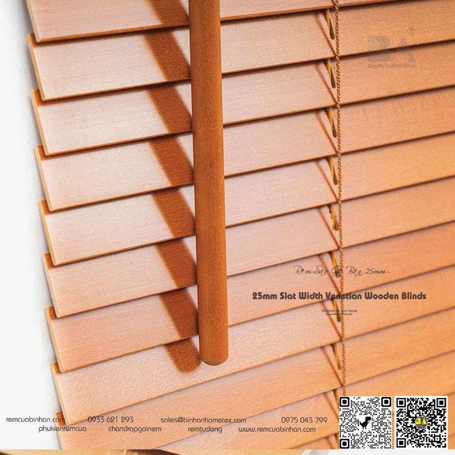 Rèm sáo gỗ cửa sổ đẹp | Giá tốt