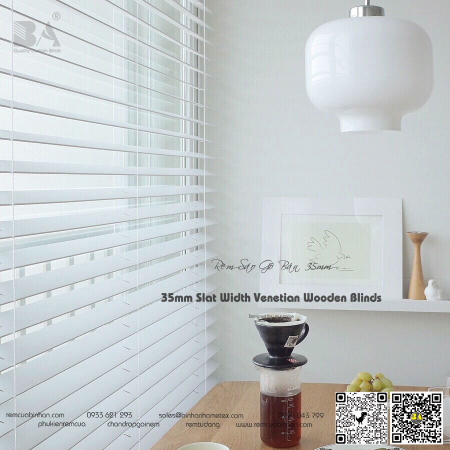 Rèm sáo gỗ phòng bếp chất lượng cao | Giá tốt nhất