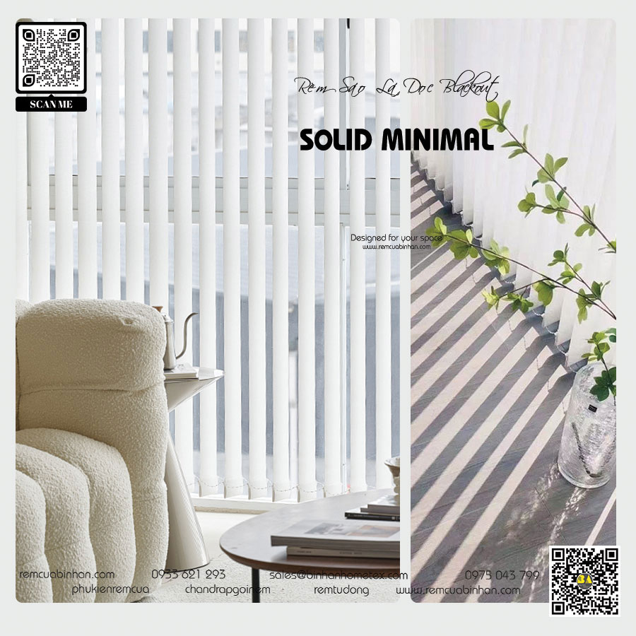 Rèm sáo lá dọc chất lượng, giá cả cạnh tranh