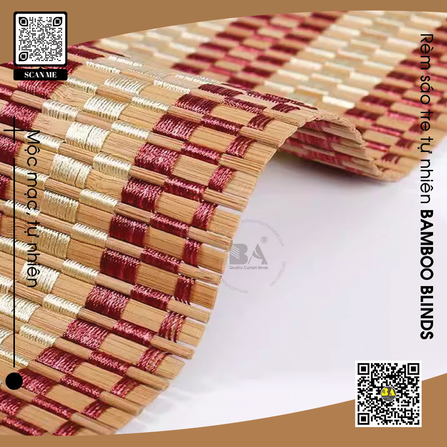 Rèm sáo tre tự nhiên cao cấp - Mành tre chất lượng xuất khẩu