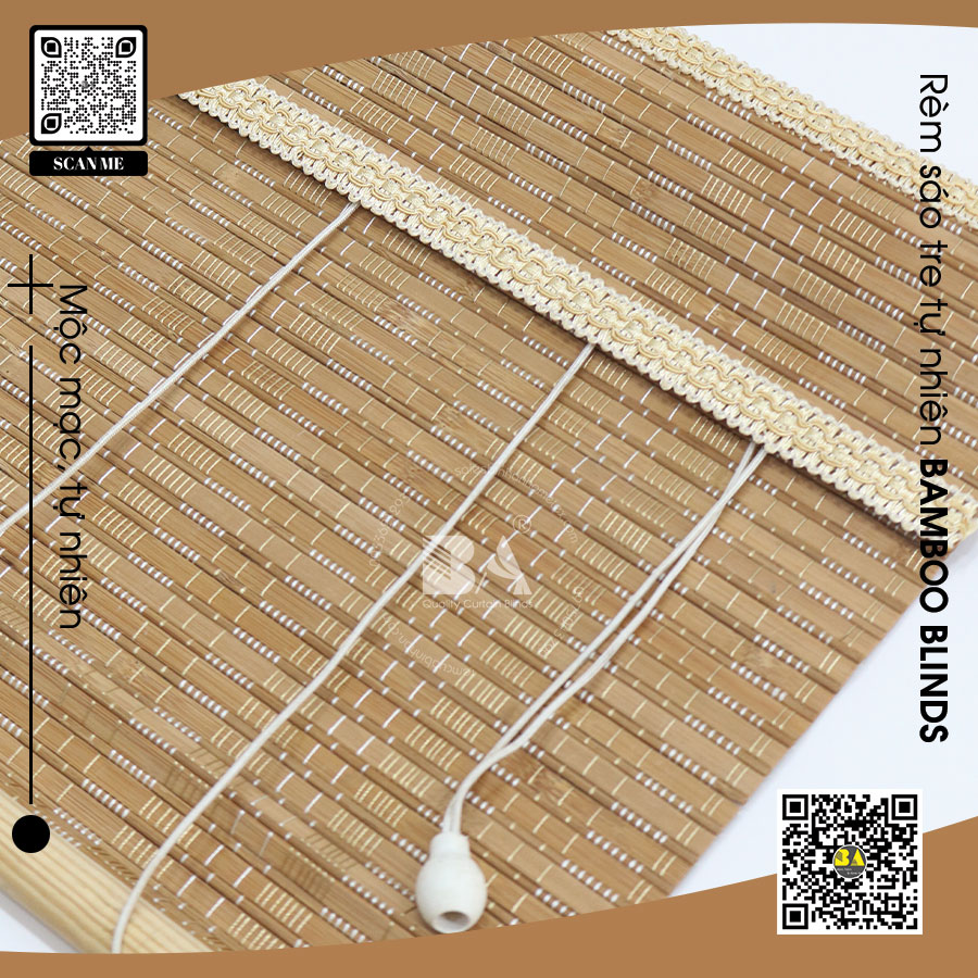 Rèm sáo tre tự nhiên cao cấp - Mành tre chất lượng xuất khẩu