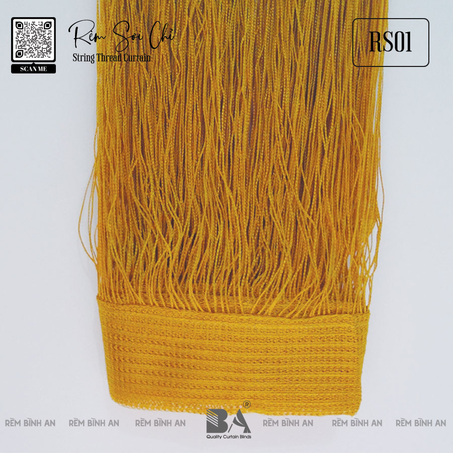 Rèm sợi đồng - trang trí nhà, tiệc cưới, spa, phòng thờ RS01