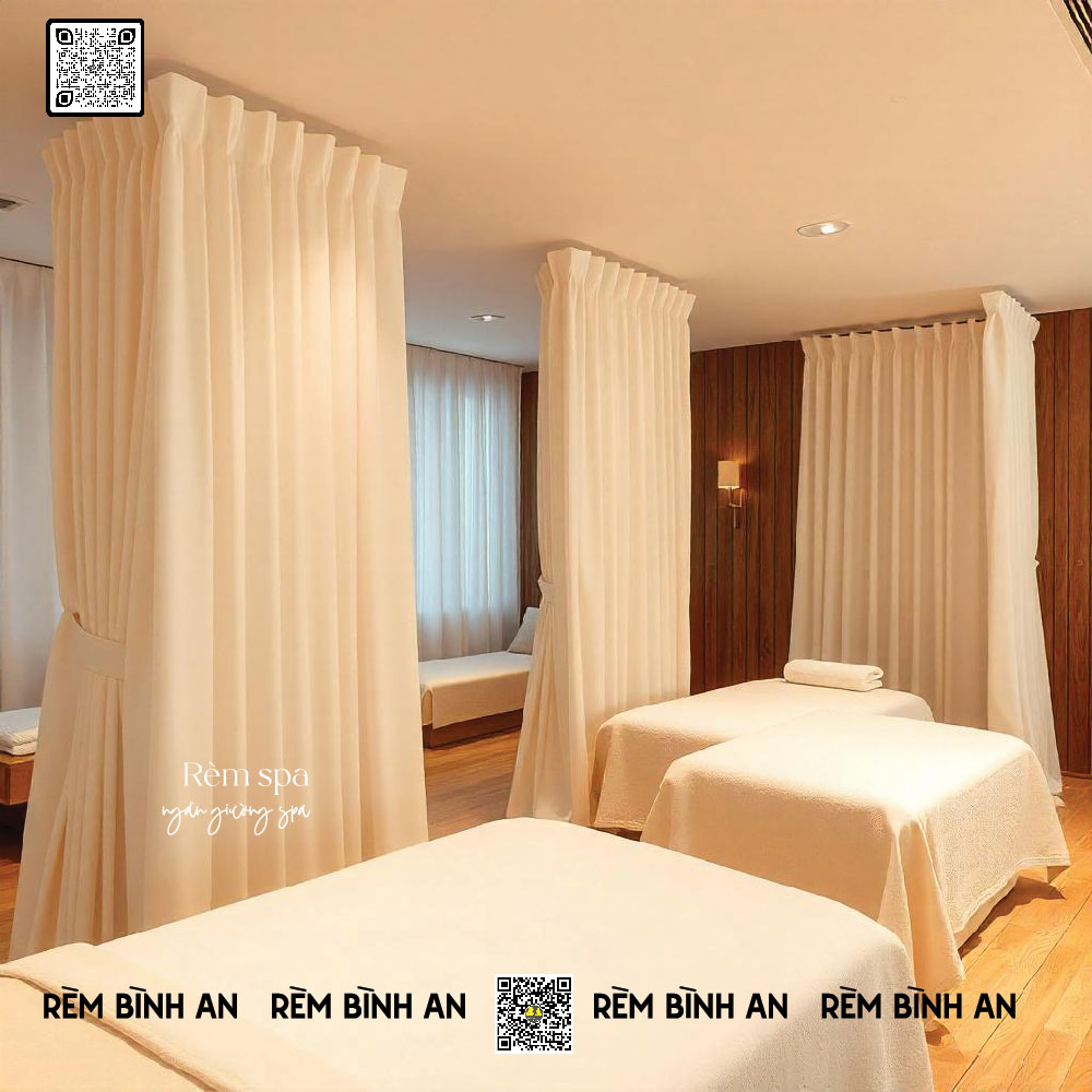 Rèm Spa Ngăn Phòng Riêng Tư Cho Khách