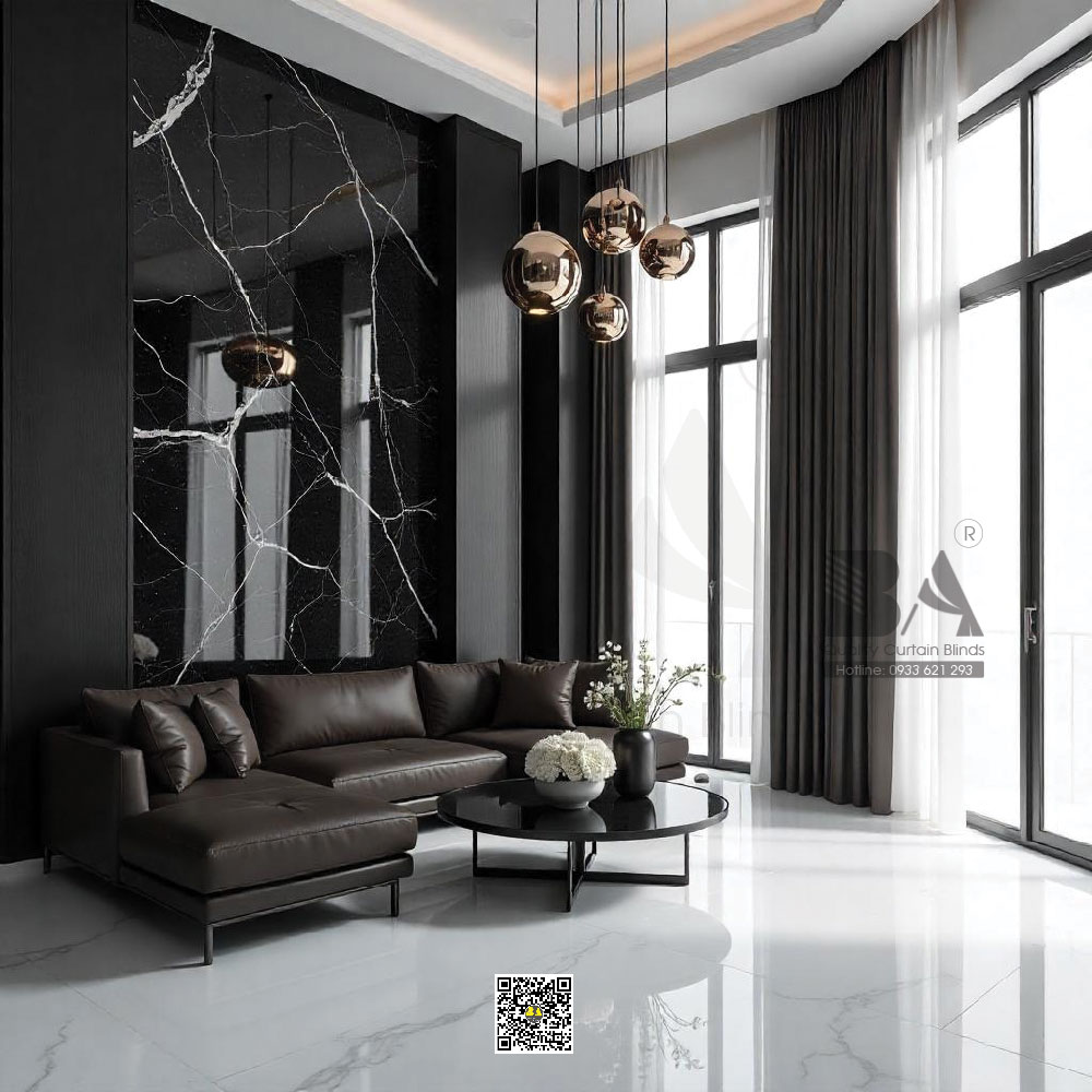 Rèm Thông Tầng Chung Cư – Sang Trọng, Cản Sáng Tốt | Rèm Bình An