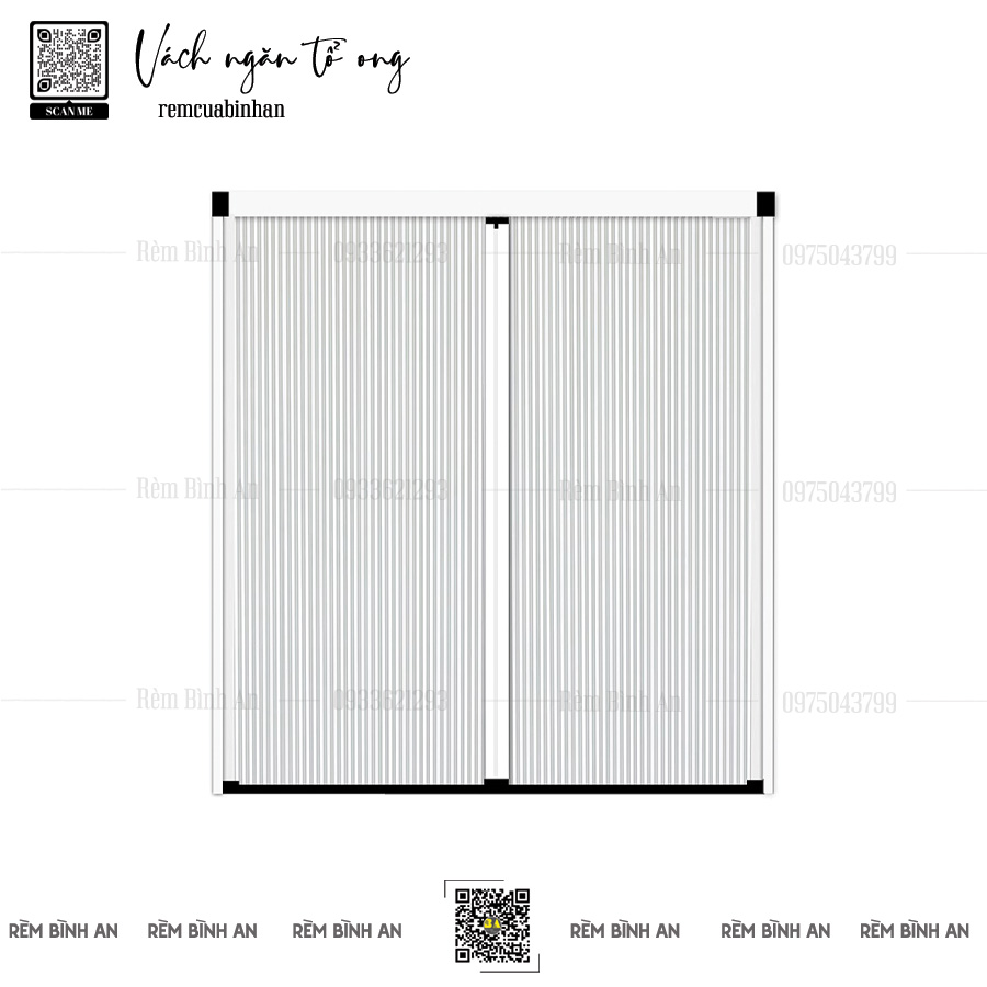Rèm Tổ Ong Vách Ngăn Lạnh Điều Hòa