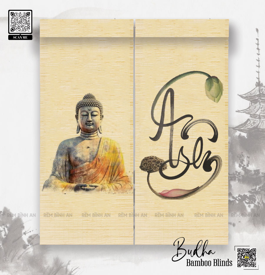 Rèm Tre In Tranh Phật Giáo