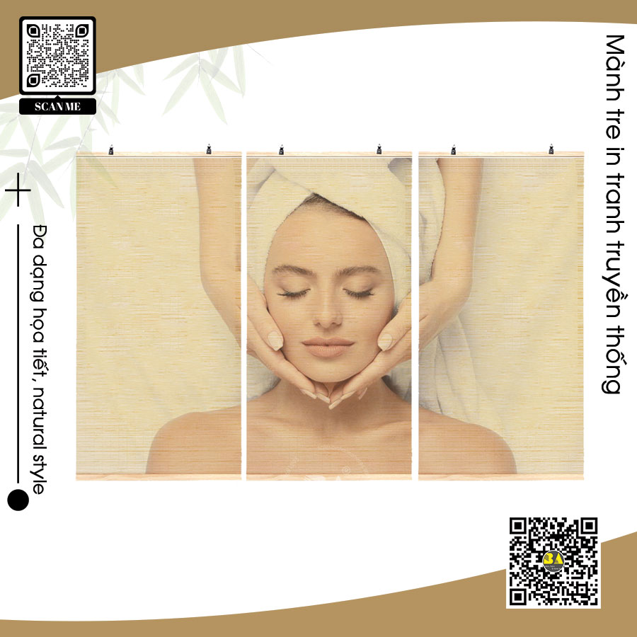 Rèm tre truyền thống cho spa cao cấp | Rèm cửa Bình An