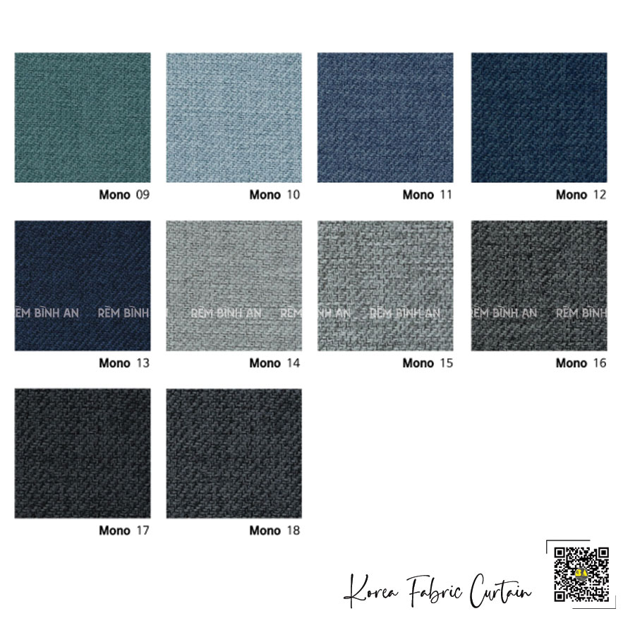 Rèm Vải Bố Thô Hàn Quốc