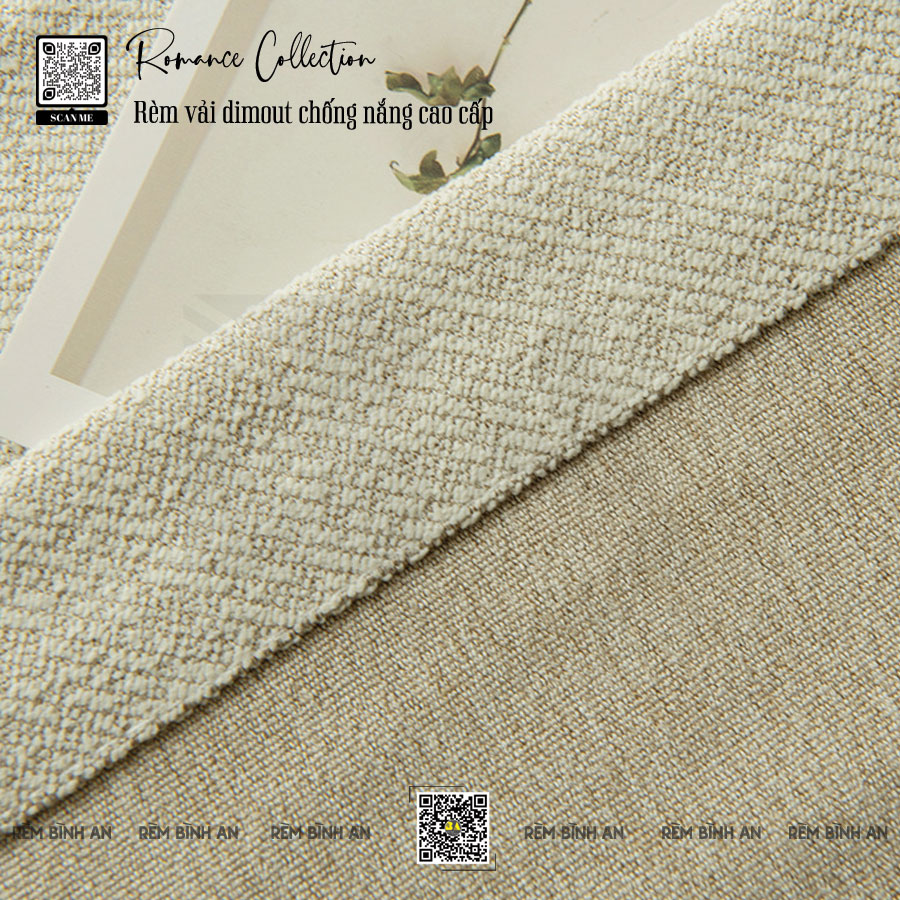 Rèm Vải Bố Trơn Chống Nắng Cao Cấp Cho Căn Hộ, Villa, Penthouse