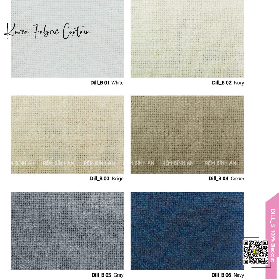 Rèm Vải Cản Sáng Hàn Quốc