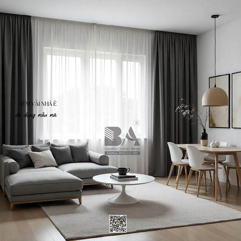 Rèm Vải Cao Cấp Nhà Bè