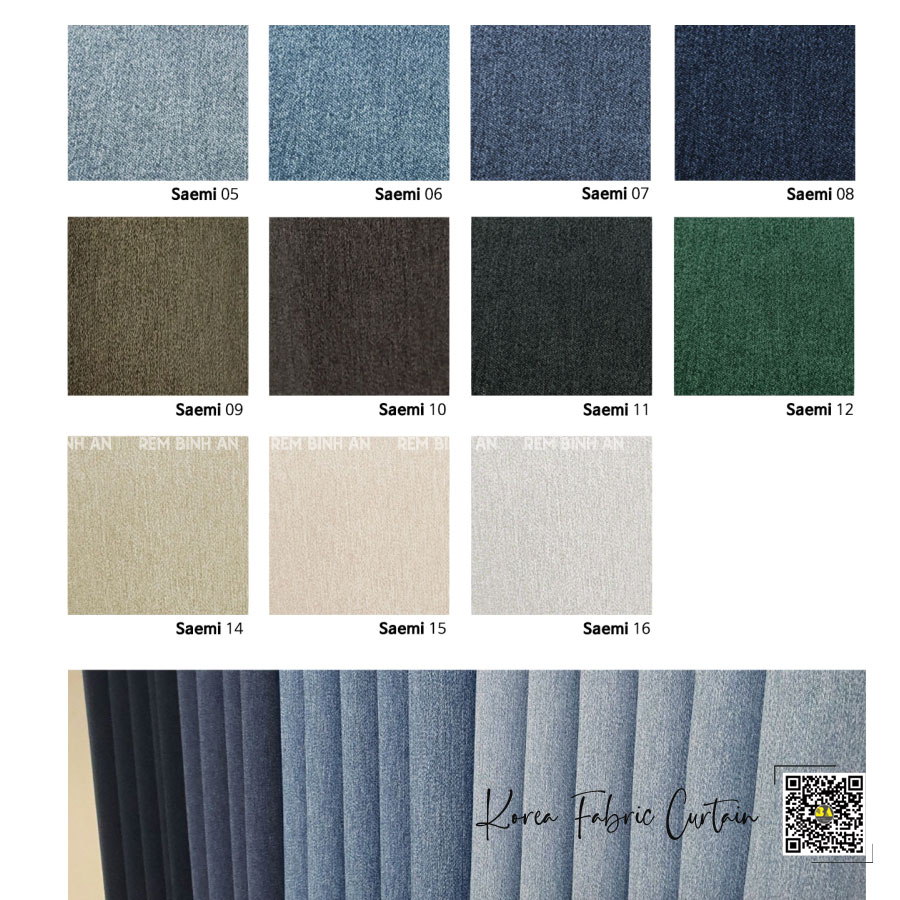 Rèm Vải Hàn Quốc Dimout