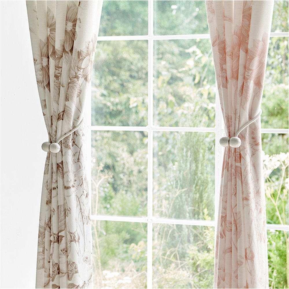 Rèm Vải Hoa Văn Vintage