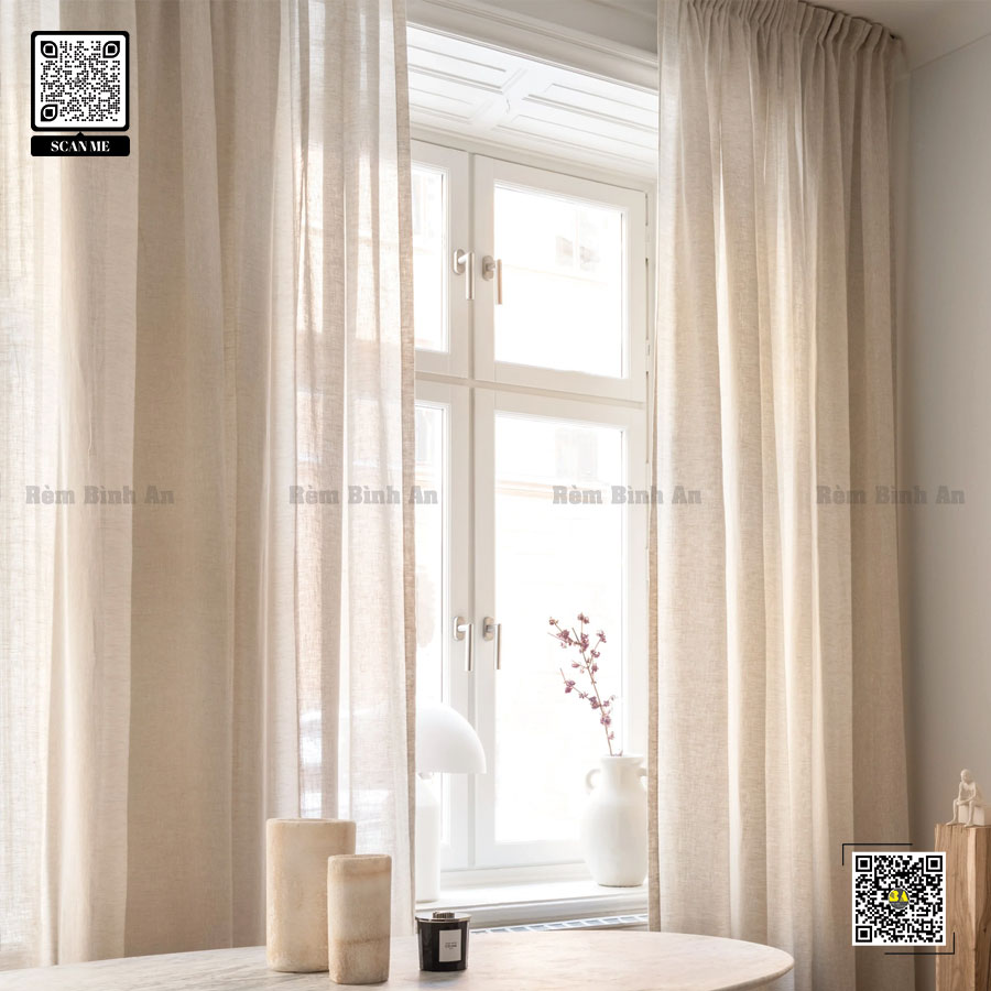 Rèm Vải Linen Cao Cấp - Chất Lượng Nhập Khẩu, Bảo Hành Hãng