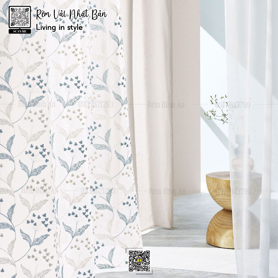 Rèm vải Nhật Bản cao cấp Sangetsu cho biệt thự, penthouse AC 2023 2026