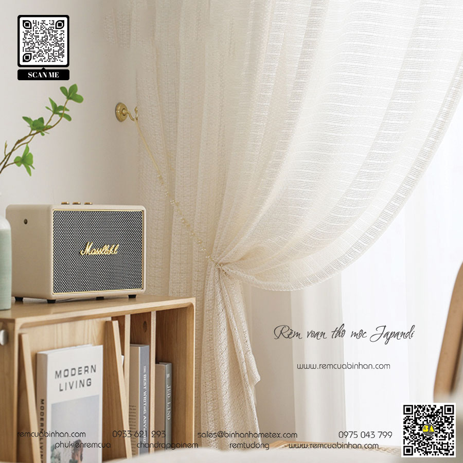 Rèm Voan ART DECOR Màn Voan Cao Cấp Rèm Nhập Khẩu Màn Đẹp HCM