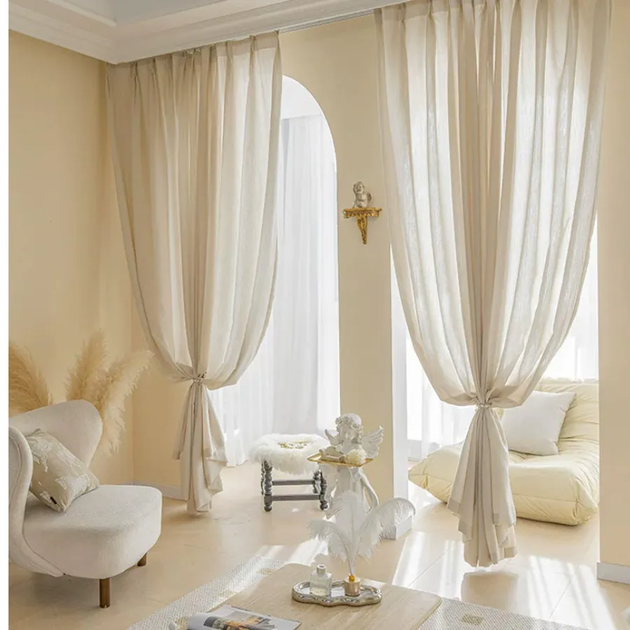 VCF05 Rèm Voan Damask Châu Âu Cao Cấp – Rèm Voan Chiffon Lụa | RÈM BÌNH AN-1