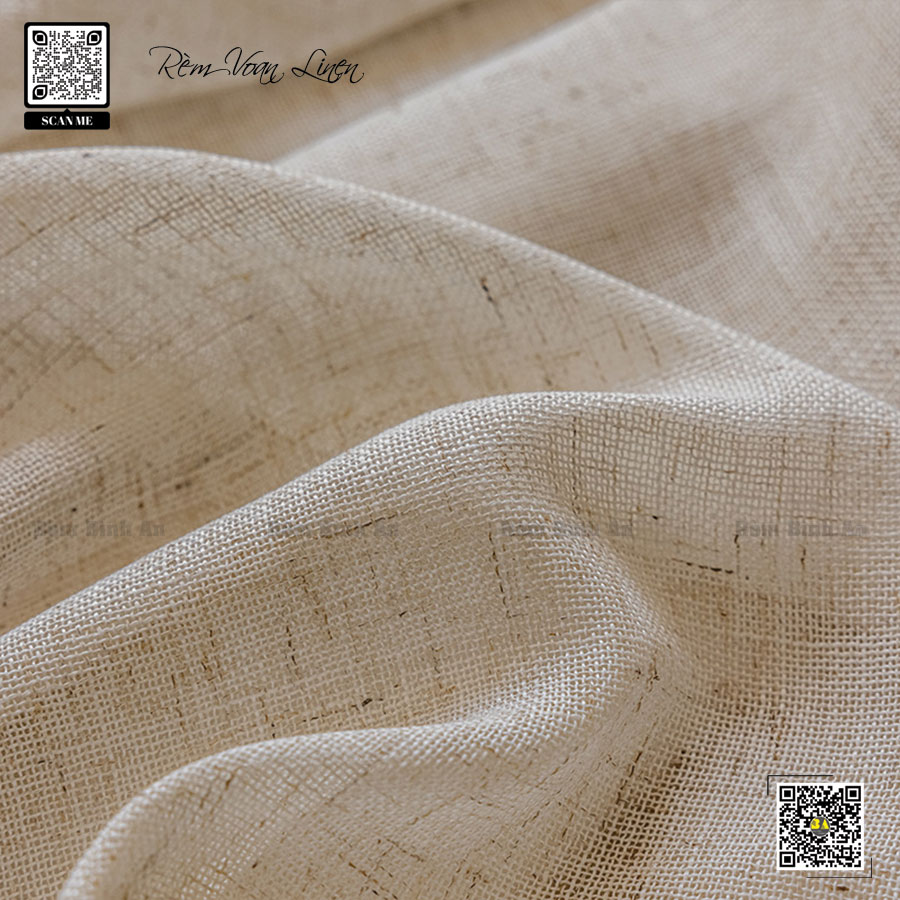 Rèm Voan Linen Japandi – Thanh Lịch, Tối Giản