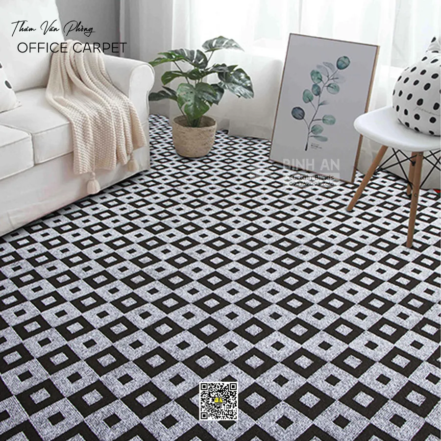 Thảm Văn Phòng Jacquard Cao Cấp